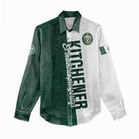 Personalised Canada Kitchener Women Casual Shirt Ex Industria Prosperitas