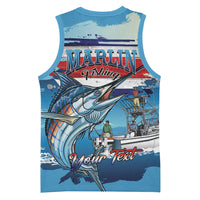 Personalized Costa Rica Blue Marlin Fishing Basketball Jersey 2026 Season