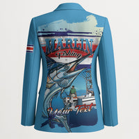 Personalized Costa Rica Blue Marlin Fishing Blazer 2026 Season