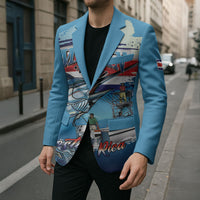 Personalized Costa Rica Blue Marlin Fishing Blazer 2026 Season