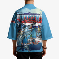 Personalized Costa Rica Blue Marlin Fishing Kimono 2026 Season