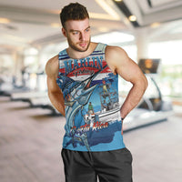 Personalized Costa Rica Blue Marlin Fishing Men Tank Top 2026 Season