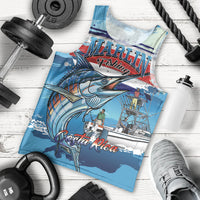 Personalized Costa Rica Blue Marlin Fishing Men Tank Top 2026 Season