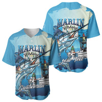 Personalized Guatemala Blue Marlin Fishing Baseball Jersey 2026 Season