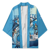 Personalized Guatemala Blue Marlin Fishing Kimono 2026 Season