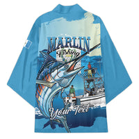 Personalized Guatemala Blue Marlin Fishing Kimono 2026 Season