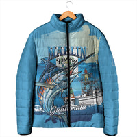 Personalized Guatemala Blue Marlin Fishing Padded Jacket 2026 Season