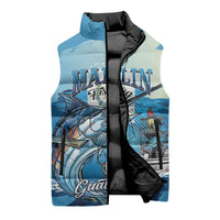 Personalized Guatemala Blue Marlin Fishing Sleeveless Puffer Jacket 2026 Season