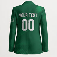 Custom Saudi Arabia 2026 World Football Blazer Arabian Green Falcons