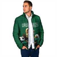 Custom Saudi Arabia 2026 World Football Padded Jacket Arabian Green Falcons