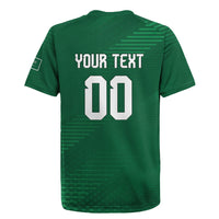 Custom Saudi Arabia 2026 World Football Rugby Jersey Arabian Green Falcons