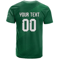 Custom Saudi Arabia 2026 World Football T Shirt Arabian Green Falcons