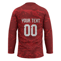 Custom South Korea 2026 World Football Hockey Jersey Taegeuk Warriors