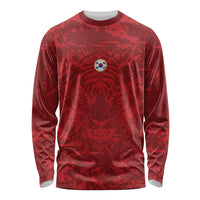 Custom South Korea 2026 World Football Long Sleeve Shirt Taegeuk Warriors