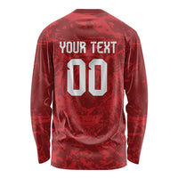 Custom South Korea 2026 World Football Long Sleeve Shirt Taegeuk Warriors