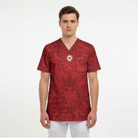 Custom South Korea 2026 World Football Scrub Top Taegeuk Warriors