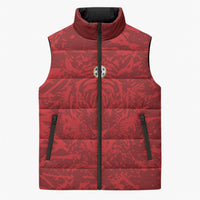 Custom South Korea 2026 World Football Sleeveless Puffer Jacket Taegeuk Warriors
