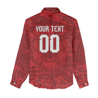 Custom South Korea 2026 World Football Women Casual Shirt Taegeuk Warriors