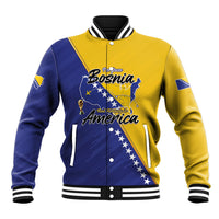 Personalised Bosnia and Herzegovina 2026 Baseball Jacket Already in America