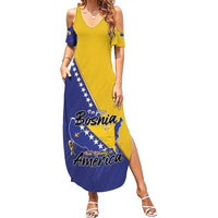 Personalised Bosnia and Herzegovina 2026 Summer Maxi Dress Already in America