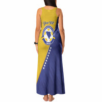 Personalised Bosnia and Herzegovina 2026 Tank Maxi Dress Already in America