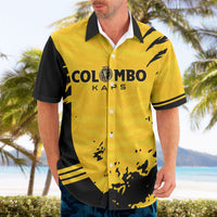 Custom Colombo Cricket Kaps Hawaiian Shirt Go Champions