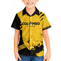 Custom Colombo Cricket Kaps Hawaiian Shirt Go Champions