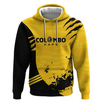 Custom Colombo Cricket Kaps Zip Hoodie Go Champions