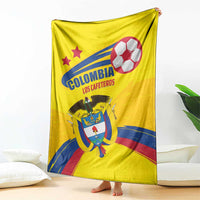 Colombia 2024 Football Champions Blanket Todos Somos Colombia