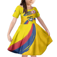 Colombia 2024 Football Champions Family Matching Mermaid Dress and Hawaiian Shirt Todos Somos Colombia - Wonder Print Shop