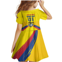 Colombia 2024 Football Champions Family Matching Mermaid Dress and Hawaiian Shirt Todos Somos Colombia - Wonder Print Shop