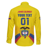 Colombia 2024 Football Champions Family Matching Off The Shoulder Long Sleeve Dress and Hawaiian Shirt Todos Somos Colombia - Wonder Print Shop