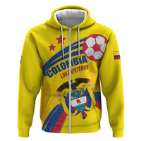 Colombia 2024 Football Champions Hoodie Todos Somos Colombia - Wonder Print Shop
