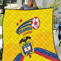 Colombia 2024 Football Champions Quilt Todos Somos Colombia - Wonder Print Shop