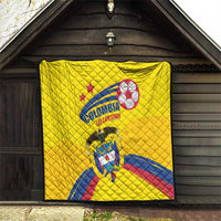 Colombia 2024 Football Champions Quilt Todos Somos Colombia - Wonder Print Shop