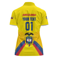Colombia 2024 Football Champions Women Polo Shirt Todos Somos Colombia - Wonder Print Shop