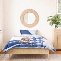 England 2024 Football Bedding Set Three Lions Go Champions - Wonder Print Shop