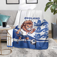 England 2024 Football Blanket Three Lions Go Champions