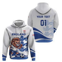 England 2024 Football Hoodie Three Lions Go Champions - Wonder Print Shop