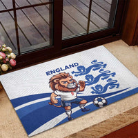 England 2024 Football Rubber Doormat Three Lions Go Champions - Wonder Print Shop