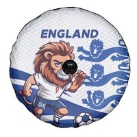England 2024 Football Spare Tire Cover Three Lions Go Champions - Wonder Print Shop