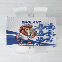 England 2024 Football Tablecloth Three Lions Go Champions - Wonder Print Shop