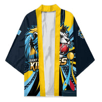 Custom Saint Lucia Cricket Kimono Go Champion St Lucia Lion Kings - Wonder Print Shop