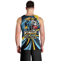 Custom Saint Lucia Cricket Men Tank Top Go Champion St Lucia Lion Kings - Wonder Print Shop