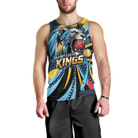 Custom Saint Lucia Cricket Men Tank Top Go Champion St Lucia Lion Kings - Wonder Print Shop