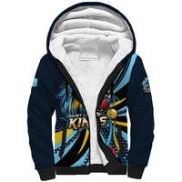 Custom Saint Lucia Cricket Sherpa Hoodie Go Champion St Lucia Lion Kings - Wonder Print Shop