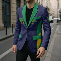 Custom Brazil Football Blazer Canary Squad Go Champions - Wonder Print Shop