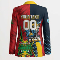 Custom Cricket Match 2025 Blazer Amazon Warriors Guyana Vs Kings St Lucia - Wonder Print Shop