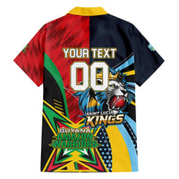 Custom Cricket Match 2025 Hawaiian Shirt Amazon Warriors Guyana Vs Kings St Lucia - Wonder Print Shop