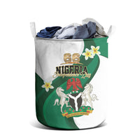 Nigeria Independence Day Laundry Basket Proud Nigerian
